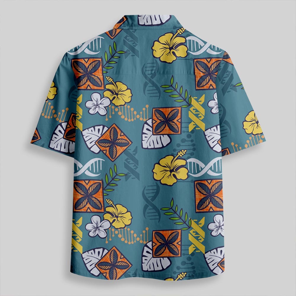 DNA Hawaii Button Up Pocket Shirt
