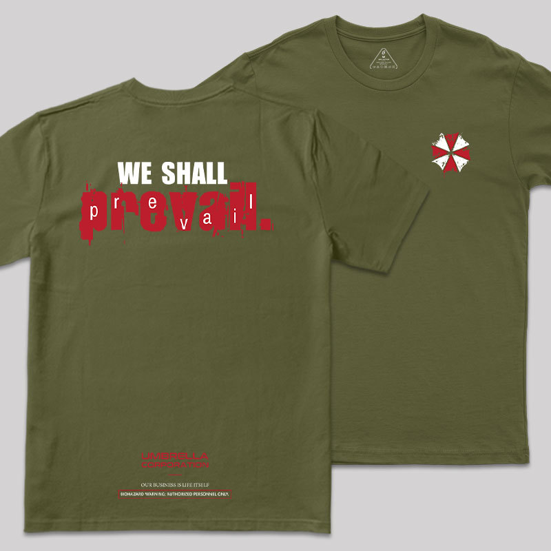 Umbrella Corporation Front and Back Printed Geek T-Shirt