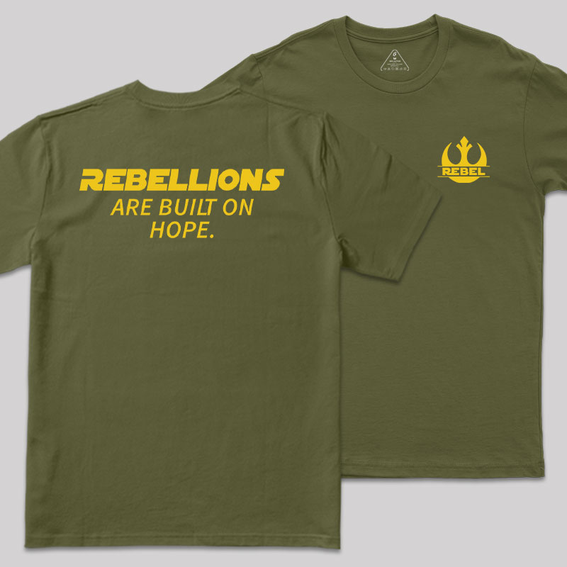 Live Long Front and Back Printed Geek T-Shirt