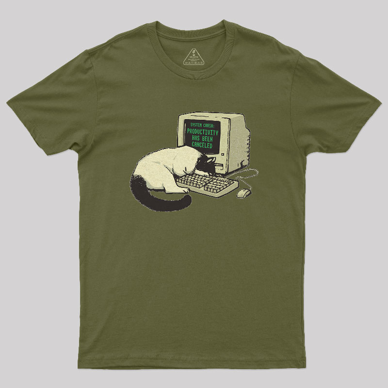 System Crash Geek T-Shirt