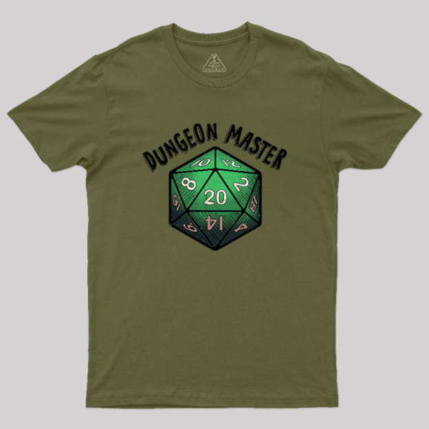 Magic Dice Green Geek T-Shirt