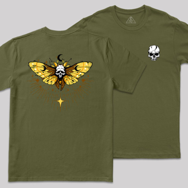 Butterfly Reaper Front and Back Printed Geek T-Shirt