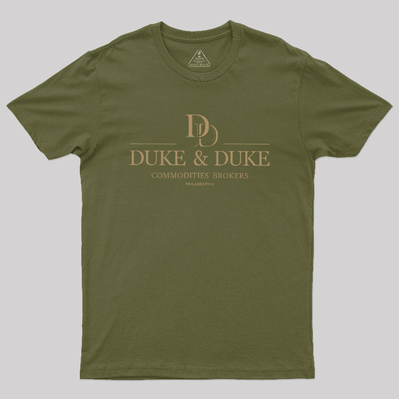 Duke & Duke Commodities Brokers Geek T-Shirt