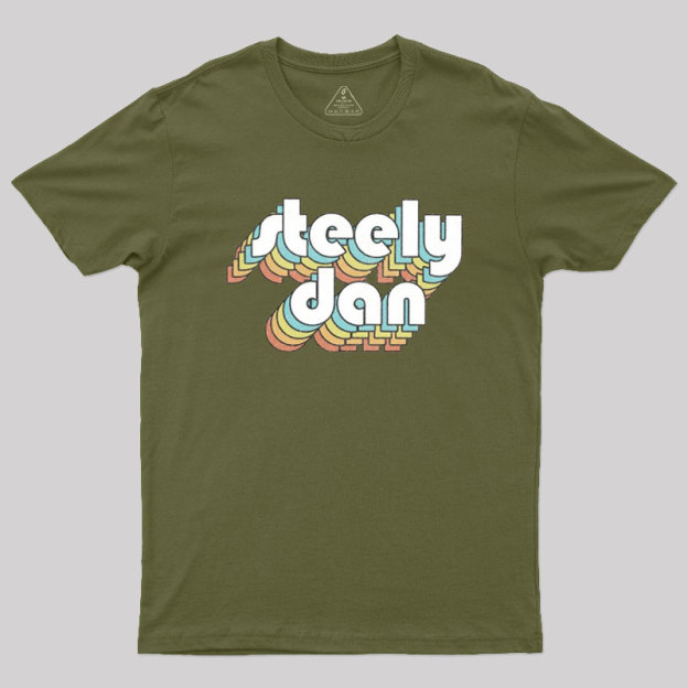 Steely Dan Retro Faded-Style Geek T-Shirt