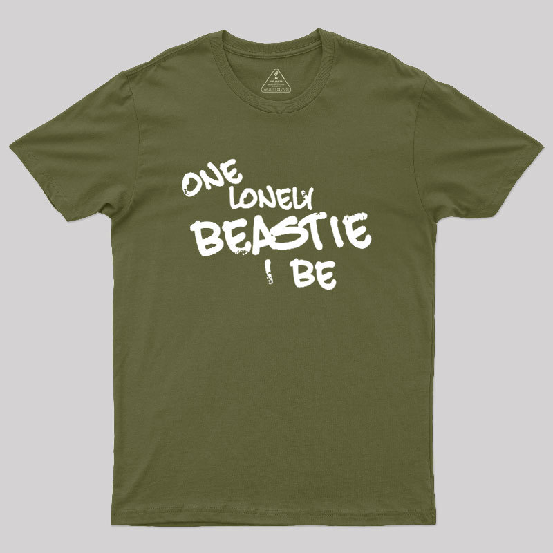 One Lonely Beastie I Be Geek T-Shirt