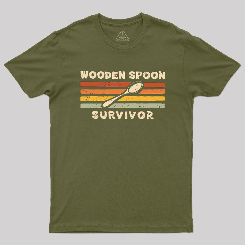 Wooden Spoon Survivo Geek T-Shirt
