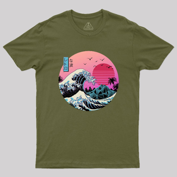 The Great Retro Wave Geek T-Shirt