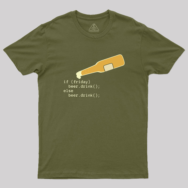 Programmer and Beer Geek T-Shirt