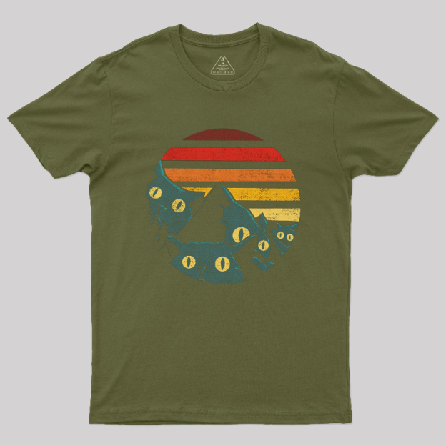 Meowntains Geek T-Shirt