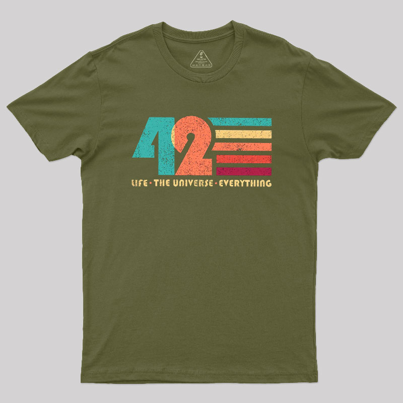 The Answer Is 42 Geek T-Shirt