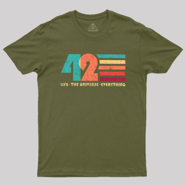 The Answer Is 42 Geek T-Shirt