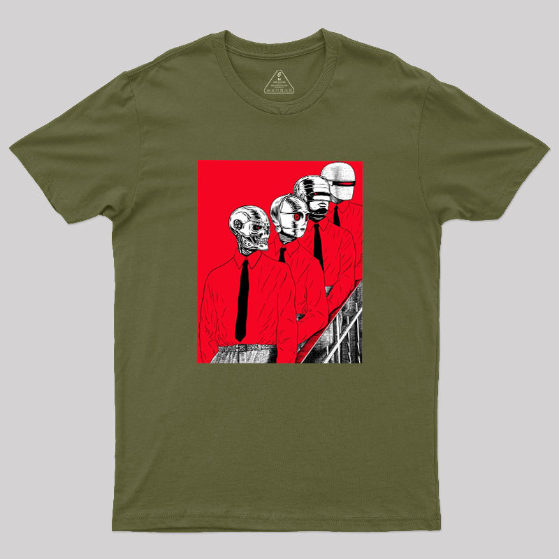 The Man Machines Geek T-Shirt