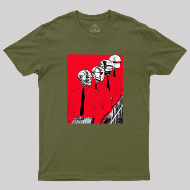 The Man Machines Geek T-Shirt