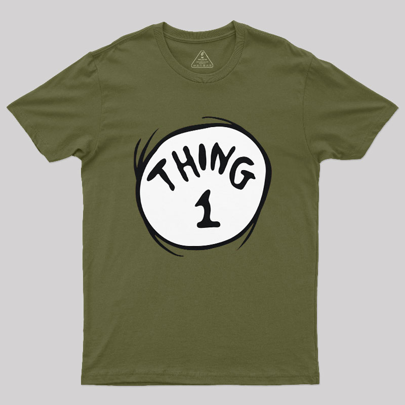 Thing One Cat Geek T-Shirt
