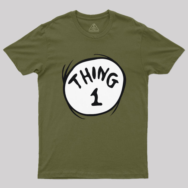 Thing One Cat Geek T-Shirt