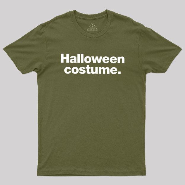 Halloween Costume Geek T-Shirt
