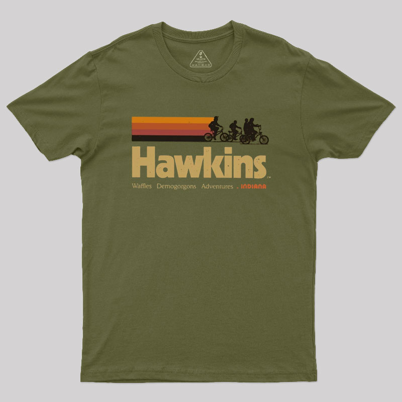 Hawkins Cycling Club Geek T-Shirt