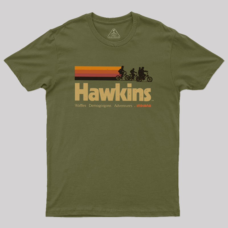 Hawkins Cycling Club Geek T-Shirt