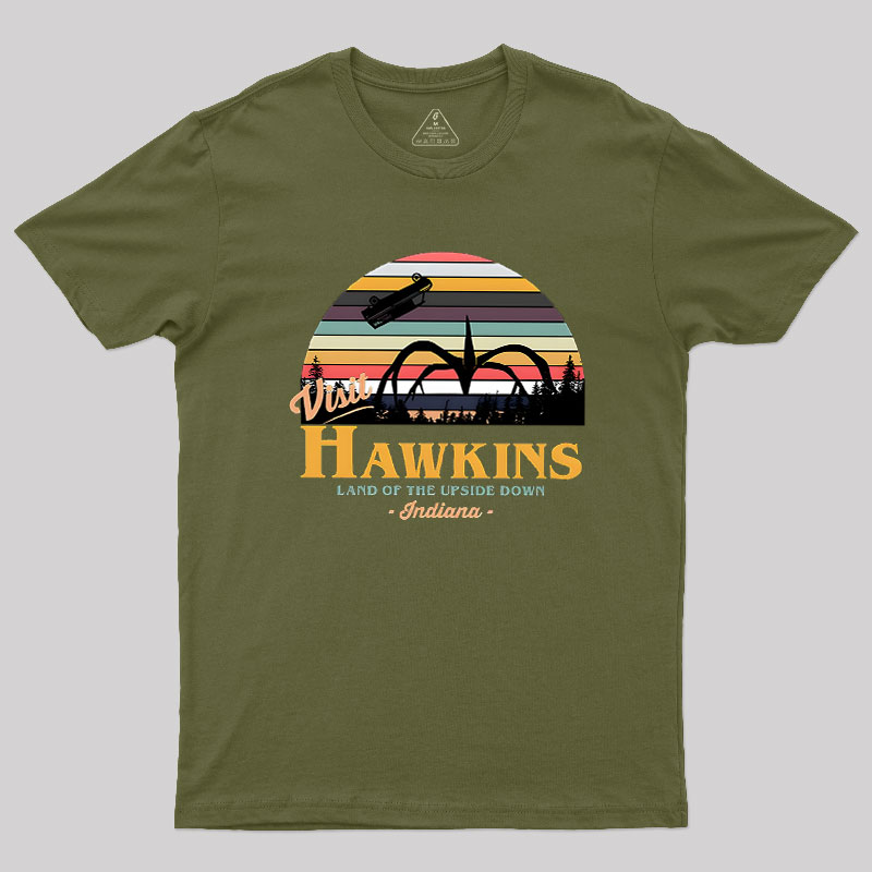 Visit Hawkins Geek T-Shirt