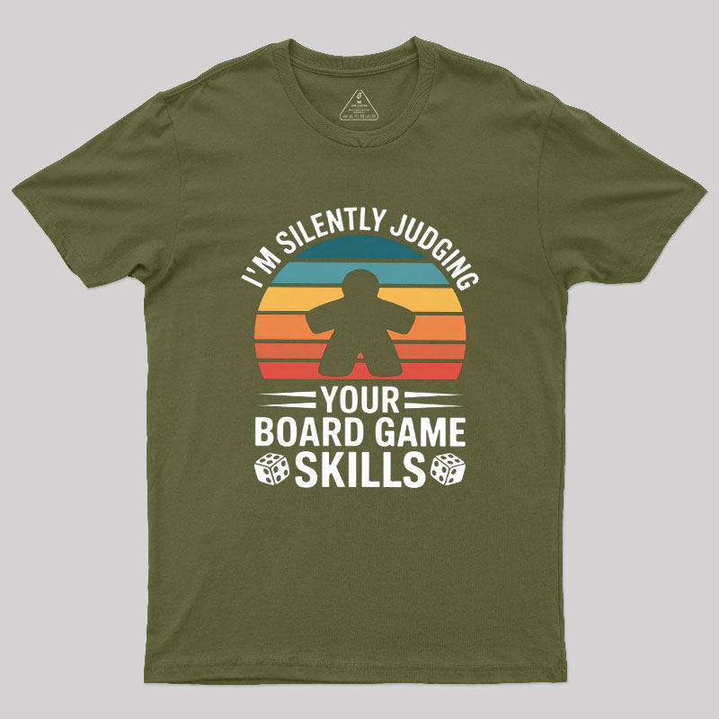 Game Night Adults Board Games Geek T-Shirt