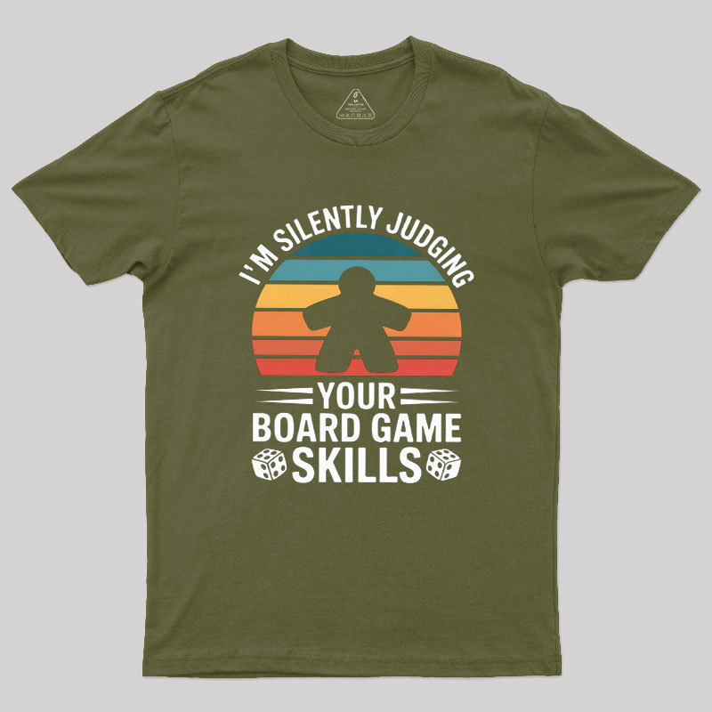 Geeksoutfit Game Night Adults Board Games Geek T-Shirt for Sale