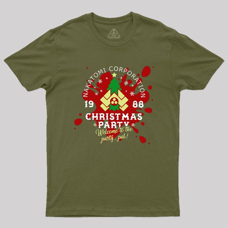 Nakatomi Corp Christmas Party Geek T-Shirt