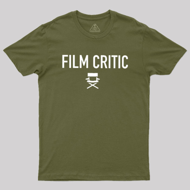 Film Critic Geek T-Shirt
