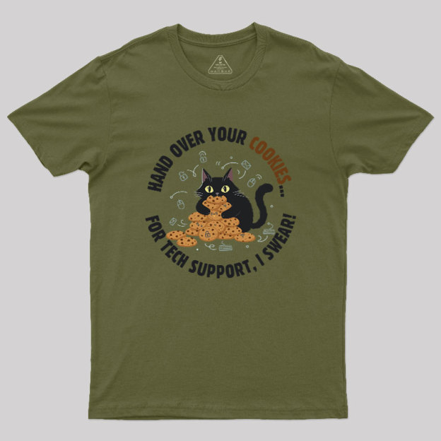 Cookie Negotiator Tech Support Geek T-Shirt