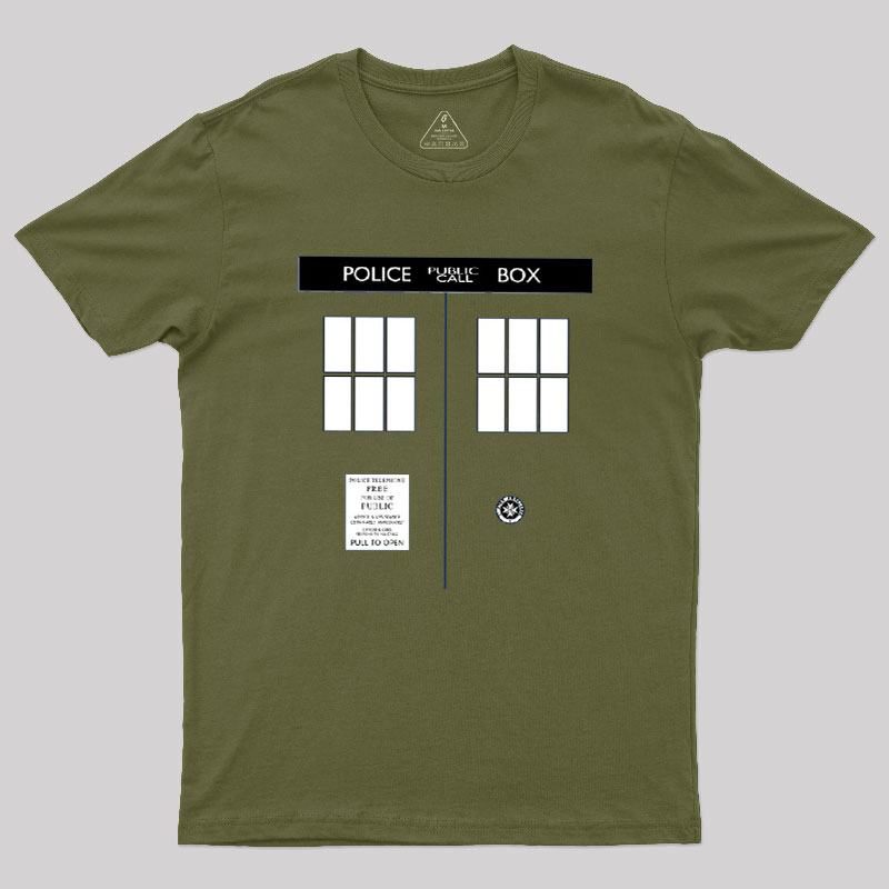 The Tardis Geek T-Shirt
