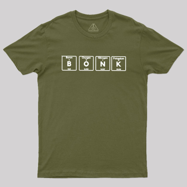 BONK for Science Elements Geek T-Shirt