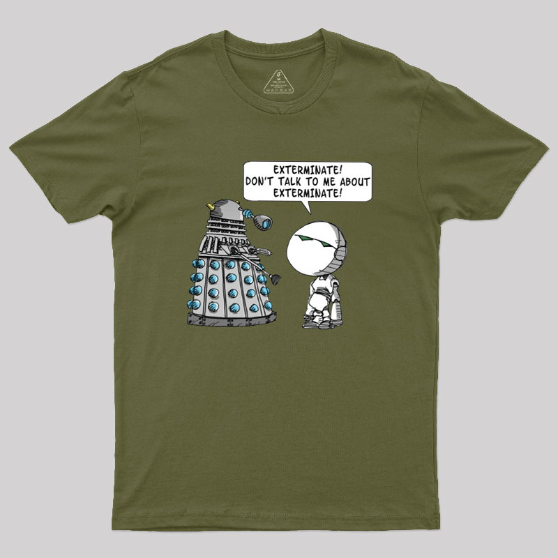 Dalek Adams Mashup Geek T-Shirt