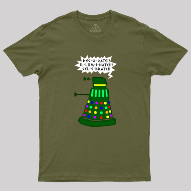 Holiday Dalek Geek T-Shirt