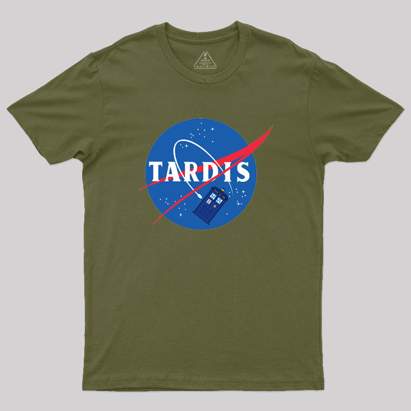 Tardis Nasa Mash Up Geek T-Shirt
