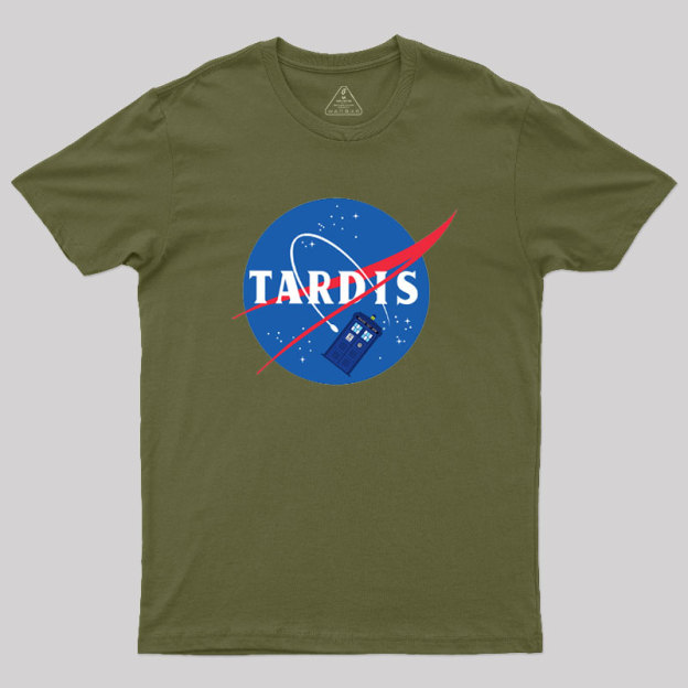 Tardis Nasa Mash Up Geek T-Shirt