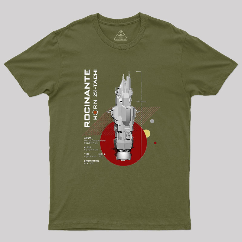 The Expanse Rocinante Ship Geek T-Shirt