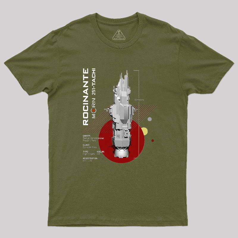 The Expanse Rocinante Ship Geek T-Shirt