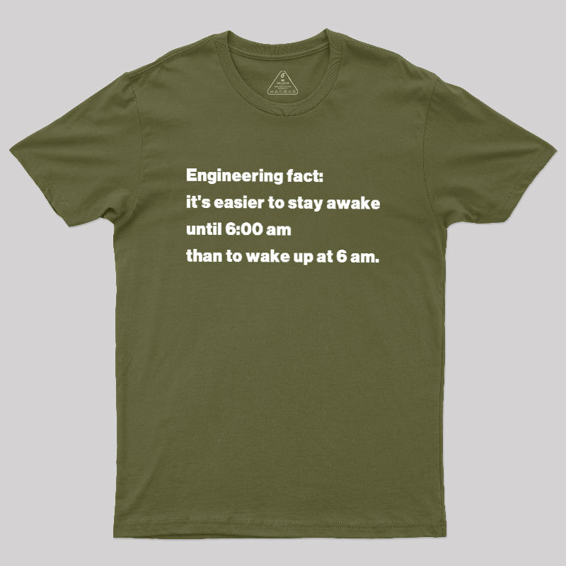 Engineering Fact Geek T-Shirt