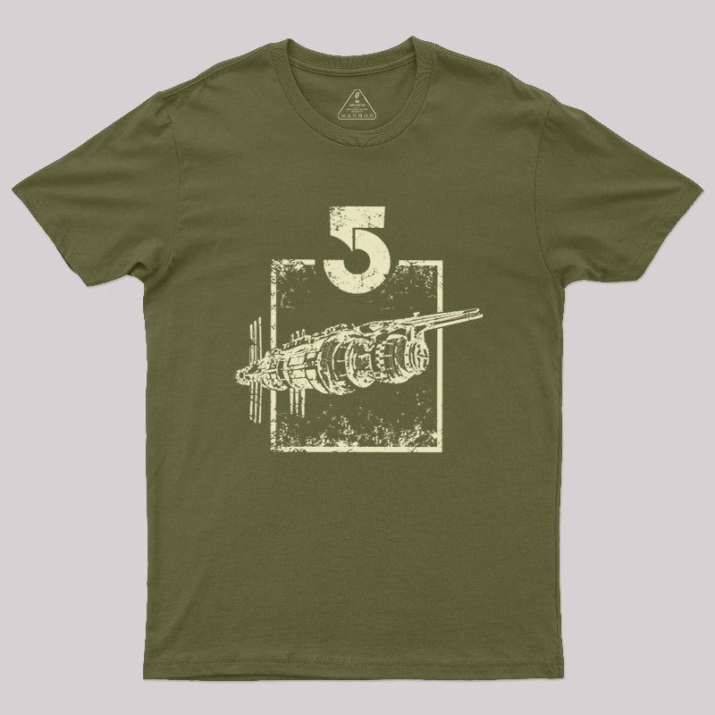 Babylon 5 Space Station Geek T-Shirt