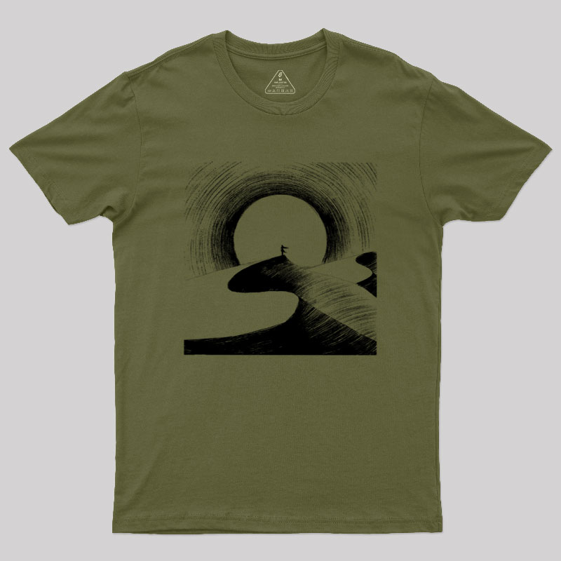 Minimalist Desert Geek T-Shirt