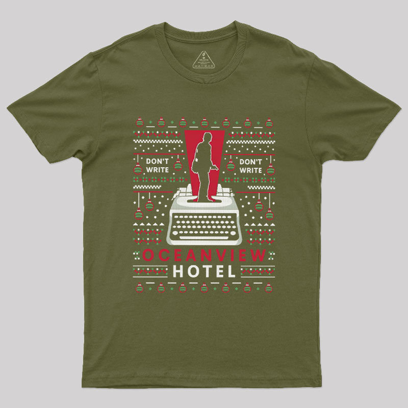 Dont Write Ugly Sweater Geek T-Shirt