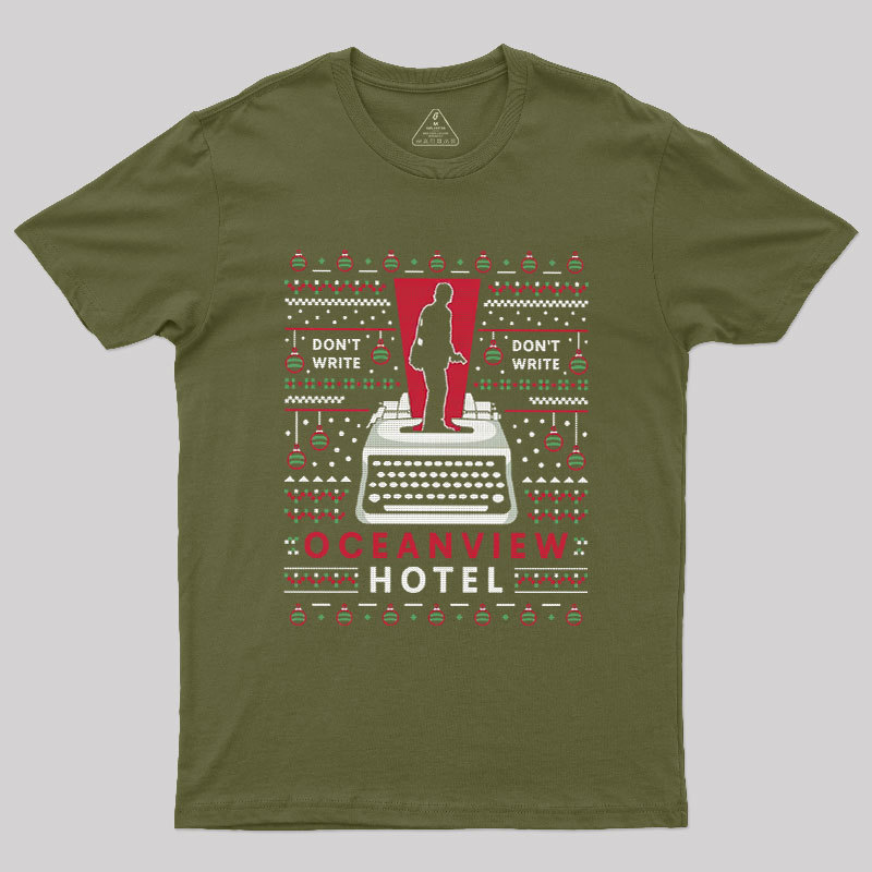 Dont Write Ugly Sweater Geek T-Shirt