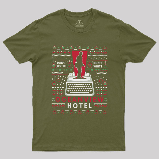 Dont Write Ugly Sweater Geek T-Shirt