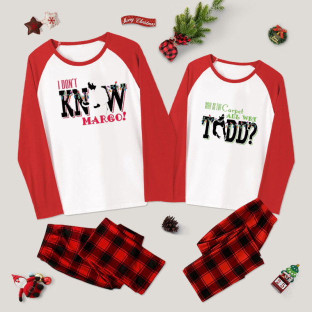 I Don Not know Margo Couple Pajama Sets