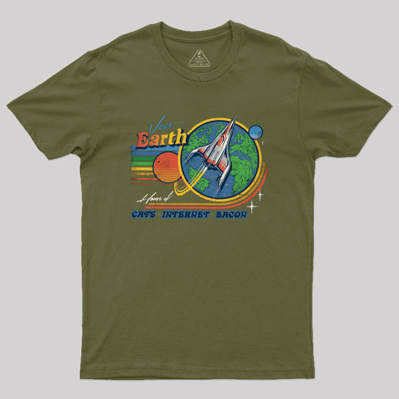 Visit Earth Geek T-Shirt