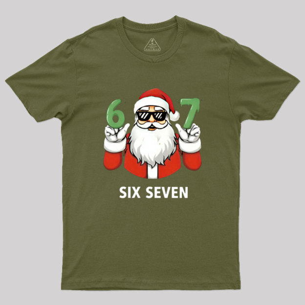 Santa 67 Christmas Geek T-Shirt