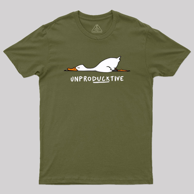 Unproducktive Geek T-Shirt