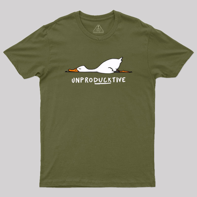 Unproducktive Geek T-Shirt