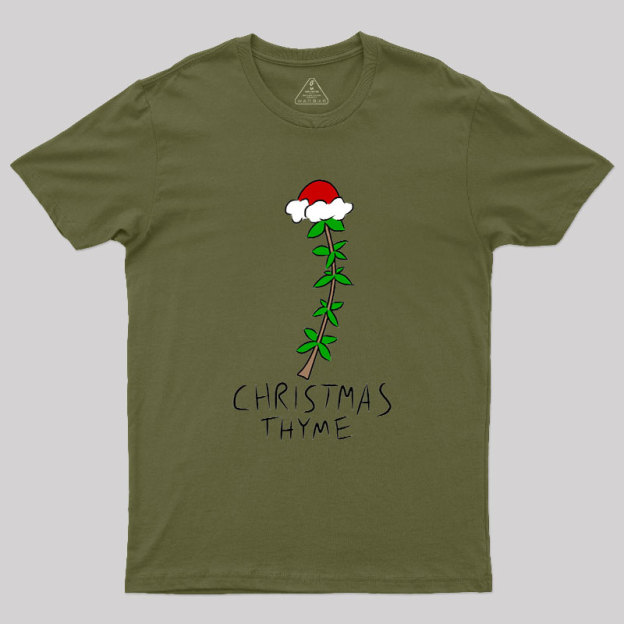 Christmas Thyme Geek T-Shirt