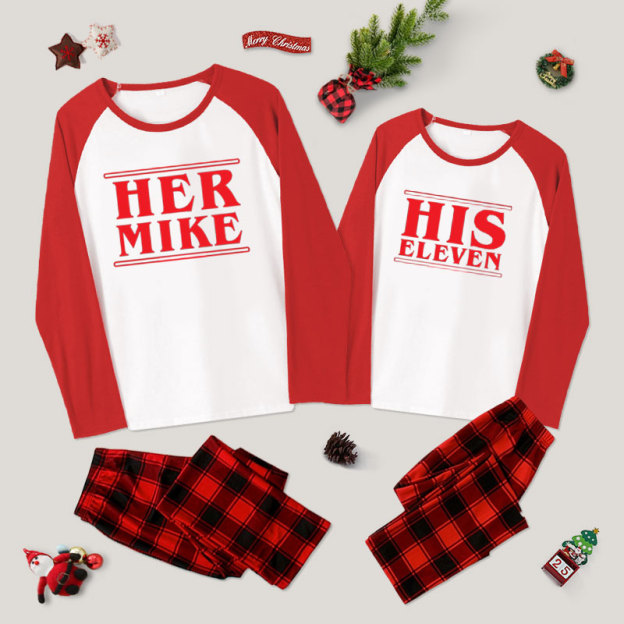 Her Mike Couple Pajama Sets