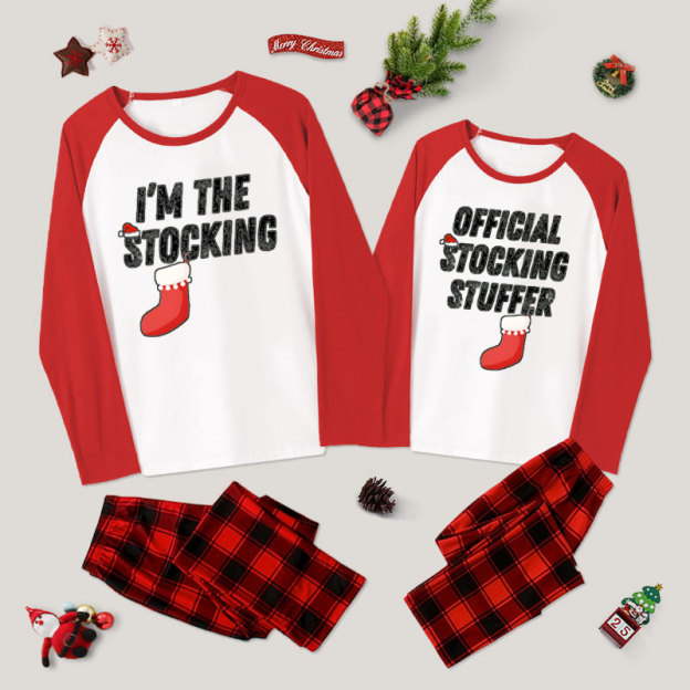I'm The Stocking Couple Pajama Sets